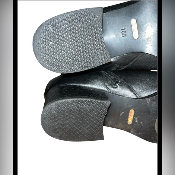 Ralph Lauren Dallyce Over The Knee Boots Women’s Size 10B Black Chic Bold Party - Picture 7 of 14